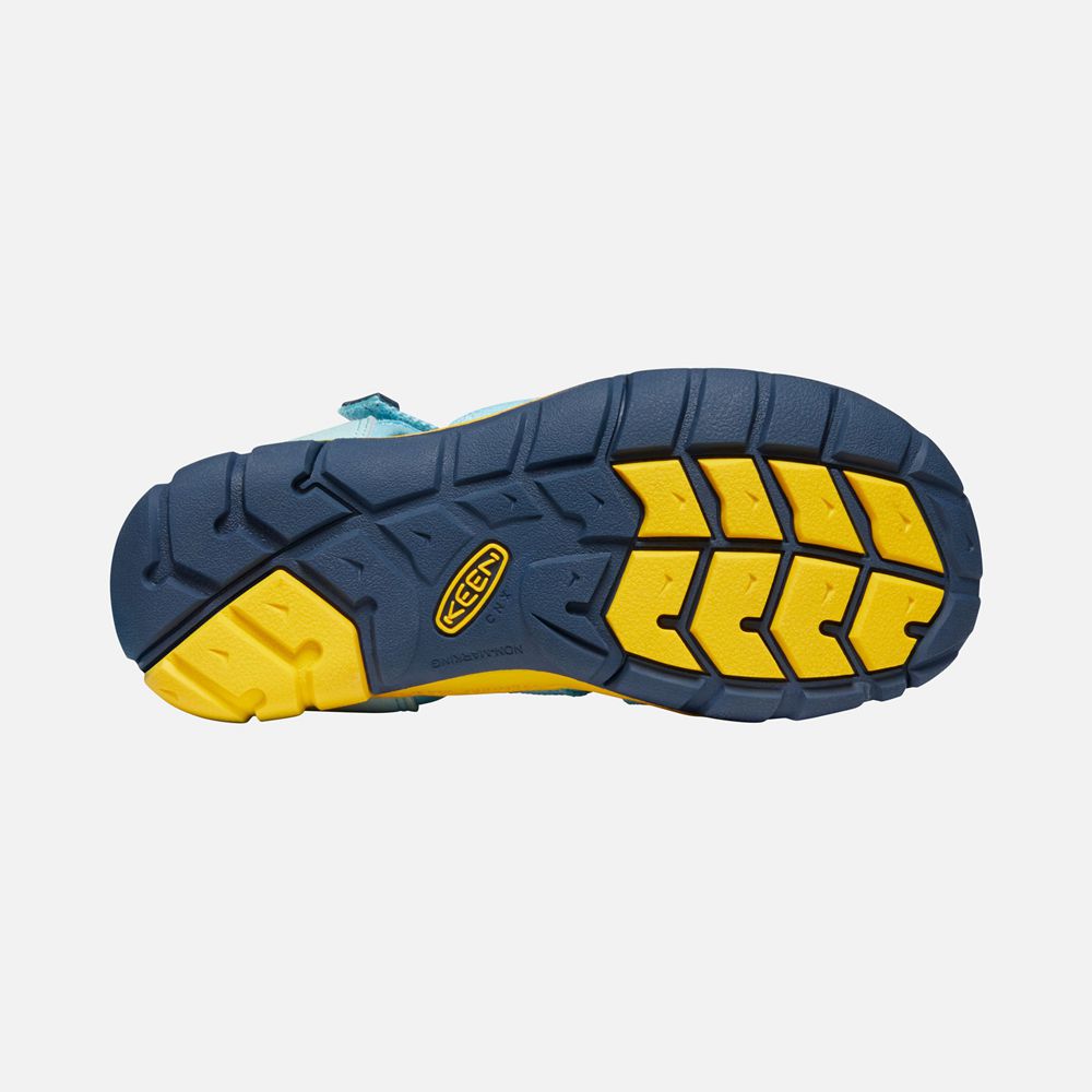 Keen Sandaal Kinderen Blauw/Geel - Seacamp Ii Cnx - 12649-JCBN